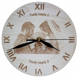 Hodiny - Nástenné hodiny BAWENE 21cm